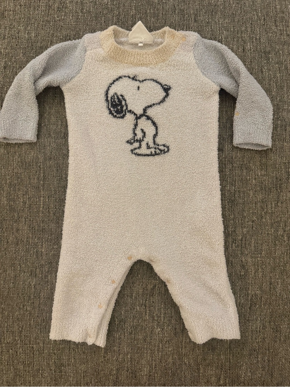 Gelato Pique x Snoopy Peanuts Plush Romper Jumpsuit 80-90